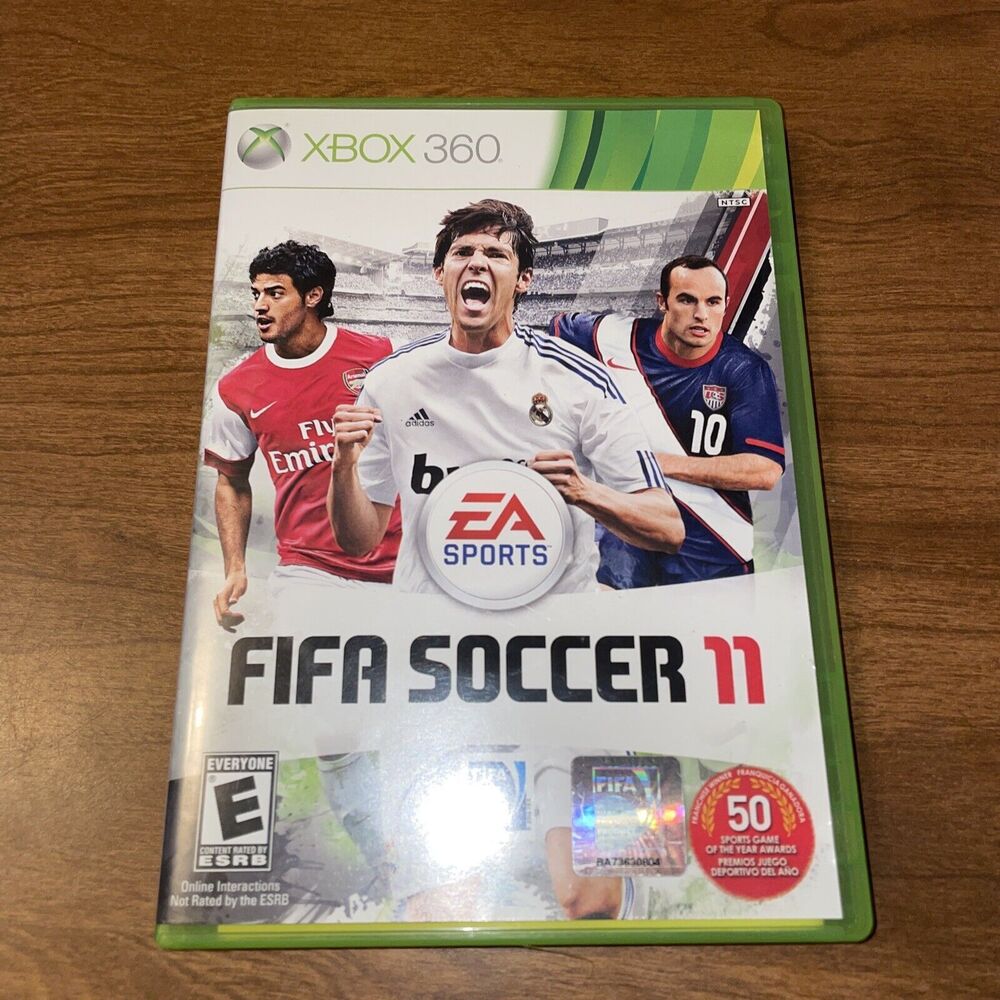 FIFA Soccer 11  Xbox 360 Game EA Sports Rated E Disc And Manual In Case